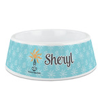 Sundance Yoga Studio Plastic Dog Bowl (Personalized)