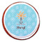 Sundance Yoga Studio Printed Icing Circle - Large - On Cookie