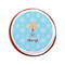 Sundance Yoga Studio Printed Icing Circle - Small - On Cookie