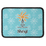 Sundance Yoga Studio Iron On Rectangle Patch w/ Name or Text