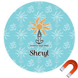 Sundance Yoga Studio Car Magnet (Personalized)