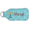 Sundance Yoga Studio Sanitizer Holder Keychain - Large (Back)