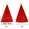 Sundance Yoga Studio Santa Hats - Front and Back (Single Print) APPROVAL