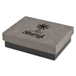 Sundance Yoga Studio Small Gift Box w/ Engraved Leather Lid (Personalized)