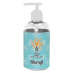 Sundance Yoga Studio Plastic Soap / Lotion Dispenser (8 oz - Small - White) (Personalized)