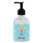 Sundance Yoga Studio Glass Soap & Lotion Bottle - Single Bottle (Personalized)