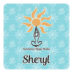 Sundance Yoga Studio Square Decal (Personalized)