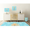 Sundance Yoga Studio Square Wall Decal Wooden Desk