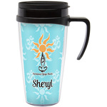 Sundance Yoga Studio Acrylic Travel Mug with Handle (Personalized)