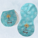 Sundance Yoga Studio Burp Pads - Velour - Set of 2 w/ Name or Text