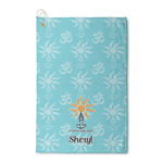 Sundance Yoga Studio Waffle Weave Golf Towel (Personalized)