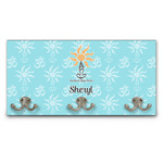 Sundance Yoga Studio Wall Mounted Coat Rack w/ Name or Text