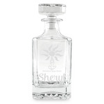 Sundance Yoga Studio Whiskey Decanter - 26 oz Square (Personalized)