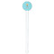 Sundance Yoga Studio White Plastic 7" Stir Stick - Round - Single Stick