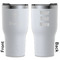 Sundance Yoga Studio White RTIC Tumbler - Front and Back