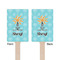 Sundance Yoga Studio Wooden 6.25" Stir Stick - Rectangular - Double Sided - Front & Back