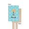 Sundance Yoga Studio Wooden 6.25" Stir Stick - Rectangular - Single - Front & Back