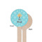 Sundance Yoga Studio Wooden 6" Stir Stick - Round - Single Sided - Front & Back