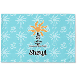 Sundance Yoga Studio Woven Mat w/ Name or Text