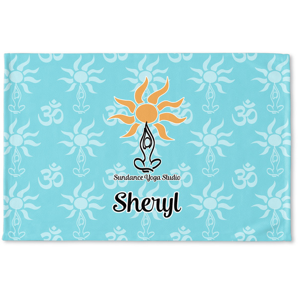 Custom Sundance Yoga Studio Woven Mat w/ Name or Text