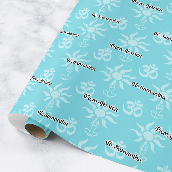 Custom Sundance Yoga Studio Wrapping Paper Roll - Medium (Personalized)