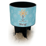 Sundance Yoga Studio Black Beach Spiker Drink Holder (Personalized)