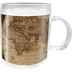 Vintage World Map Acrylic Kids Mug