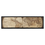 Vintage World Map Bar Mat