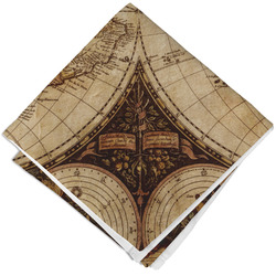 Vintage World Map Cloth Napkin