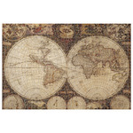 Vintage World Map Jigsaw Puzzle - 1000-piece