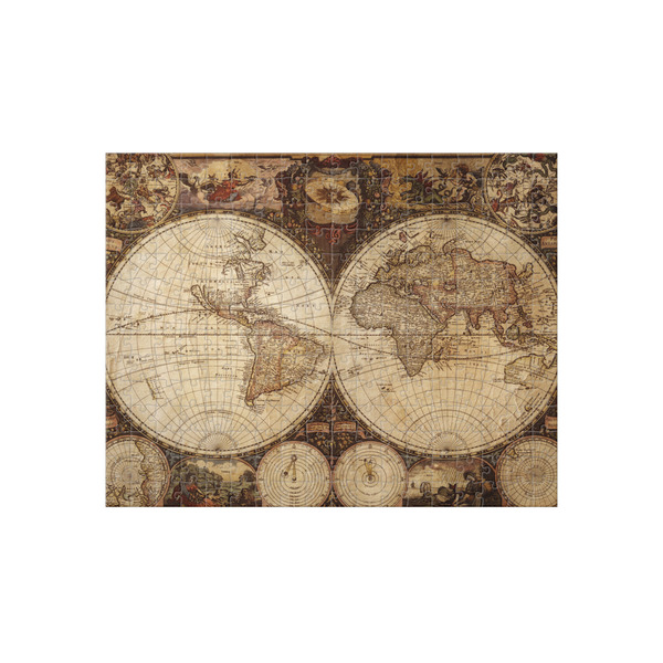 Custom Vintage World Map 252 pc Jigsaw Puzzle