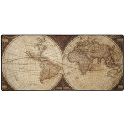 Vintage World Map 3XL Gaming Mouse Pad - 35" x 16"