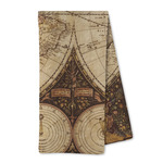 Vintage World Map Kitchen Towel - Microfiber