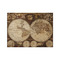 Vintage World Map Tissue Paper - Heavyweight - Medium - Front