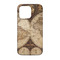 Vintage World Map iPhone 13 Case - Back