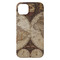 Vintage World Map iPhone 14 Pro Max Case - Back