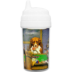 Dogs Playing Poker by C.M.Coolidge Sippy Cup