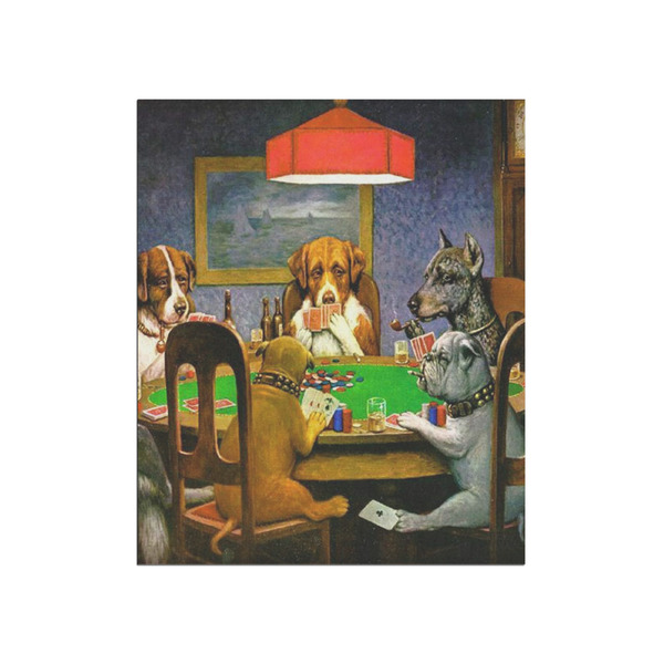 Custom Dogs Playing Poker by C.M.Coolidge Poster - Matte - 20x24