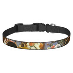 Dogs Playing Poker by C.M.Coolidge Dog Collar - Medium