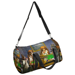 Dogs Playing Poker by C.M.Coolidge Duffel Bag - Large