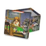 Dogs Playing Poker by C.M.Coolidge Gift Box with Lid - Canvas Wrapped