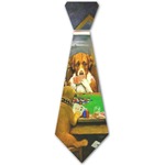 Dogs Playing Poker by C.M.Coolidge Iron On Tie