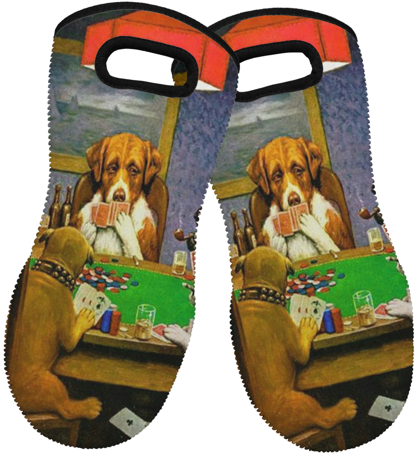 Dogs Oven Mitt