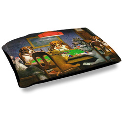 Dogs Playing Poker by C.M.Coolidge Dog Bed