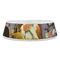 Dogs Playing Poker by C.M.Coolidge Plastic Pet Bowls - Large - FRONT