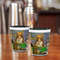 Dogs Playing Poker by C.M.Coolidge Shot Glass - Two Tone - LIFESTYLE