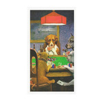 Dogs Playing Poker by C.M.Coolidge Guest Paper Towels - Full Color - Standard