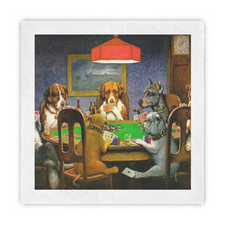 Dogs Playing Poker by C.M.Coolidge Decorative Paper Napkins