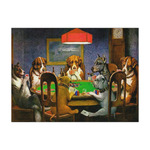 Dogs Playing Poker by C.M.Coolidge Large Tissue Papers Sheets - Heavyweight