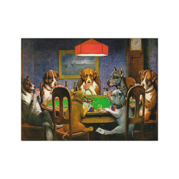 Custom Dogs Playing Poker by C.M.Coolidge Medium Tissue Papers Sheets - Lightweight